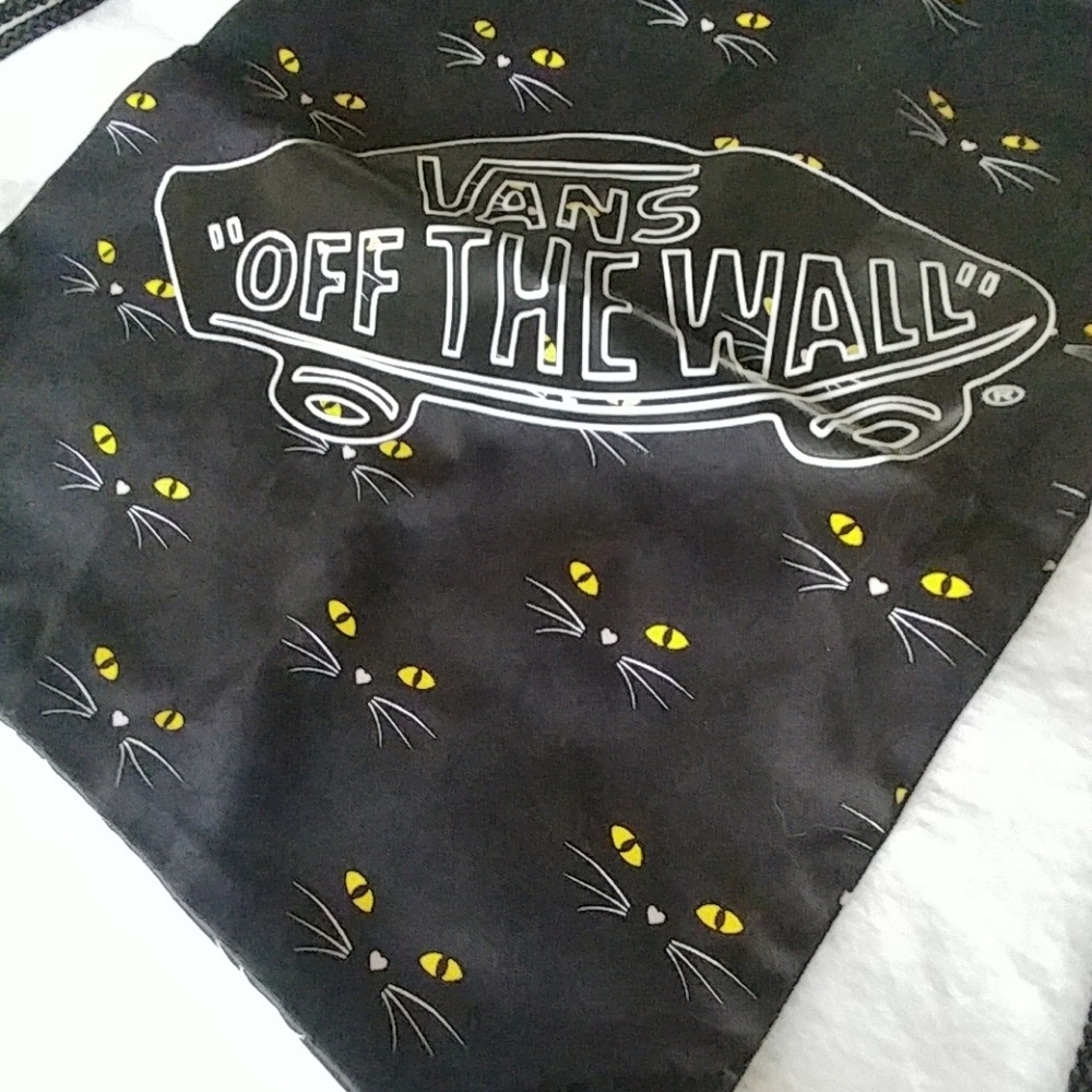 Vans Cat Drawstring Backpack